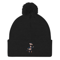 Image 2 of Pom-Pom Beanie - "NYC"