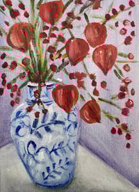 Image 2 of mini floral study 10