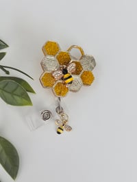 Image 4 of honey comb badge reel 