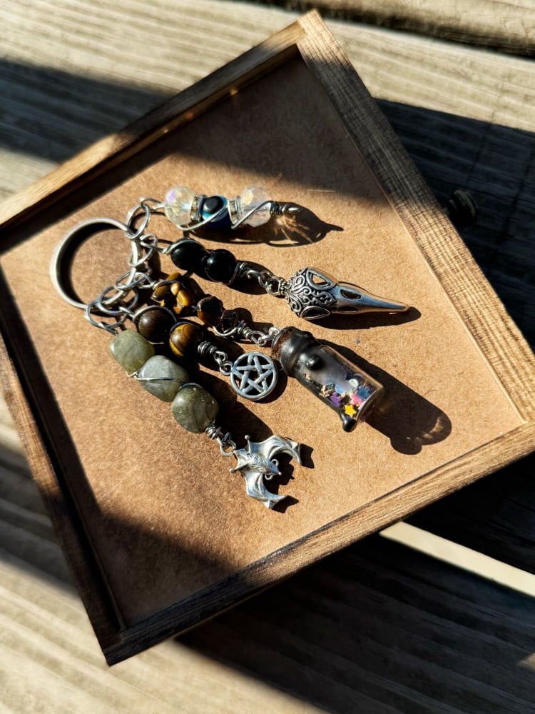 Image of Protection Enchanted Keyring (5 Keychains included!)