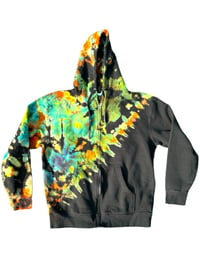 Image of Large Half Reverse Zip Up Hoodie 