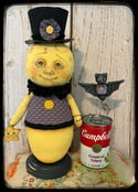 Moon Man Folk Art creation 