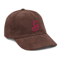 Image 1 of "G" Corduroy Cap
