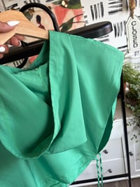 Image 3 of Green hoodie top