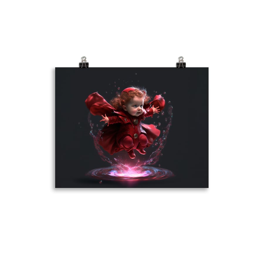 Image of Marvel Babies - Scarlet Witch || Photo paper poster