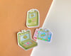Froggy Gaming Holographic Sticker Set
