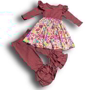 Floral Ruffle Set 