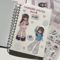 Image 4 of reusable sticker book 