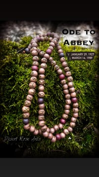 Image 1 of Ode To Abbey Rune Meditation Mala