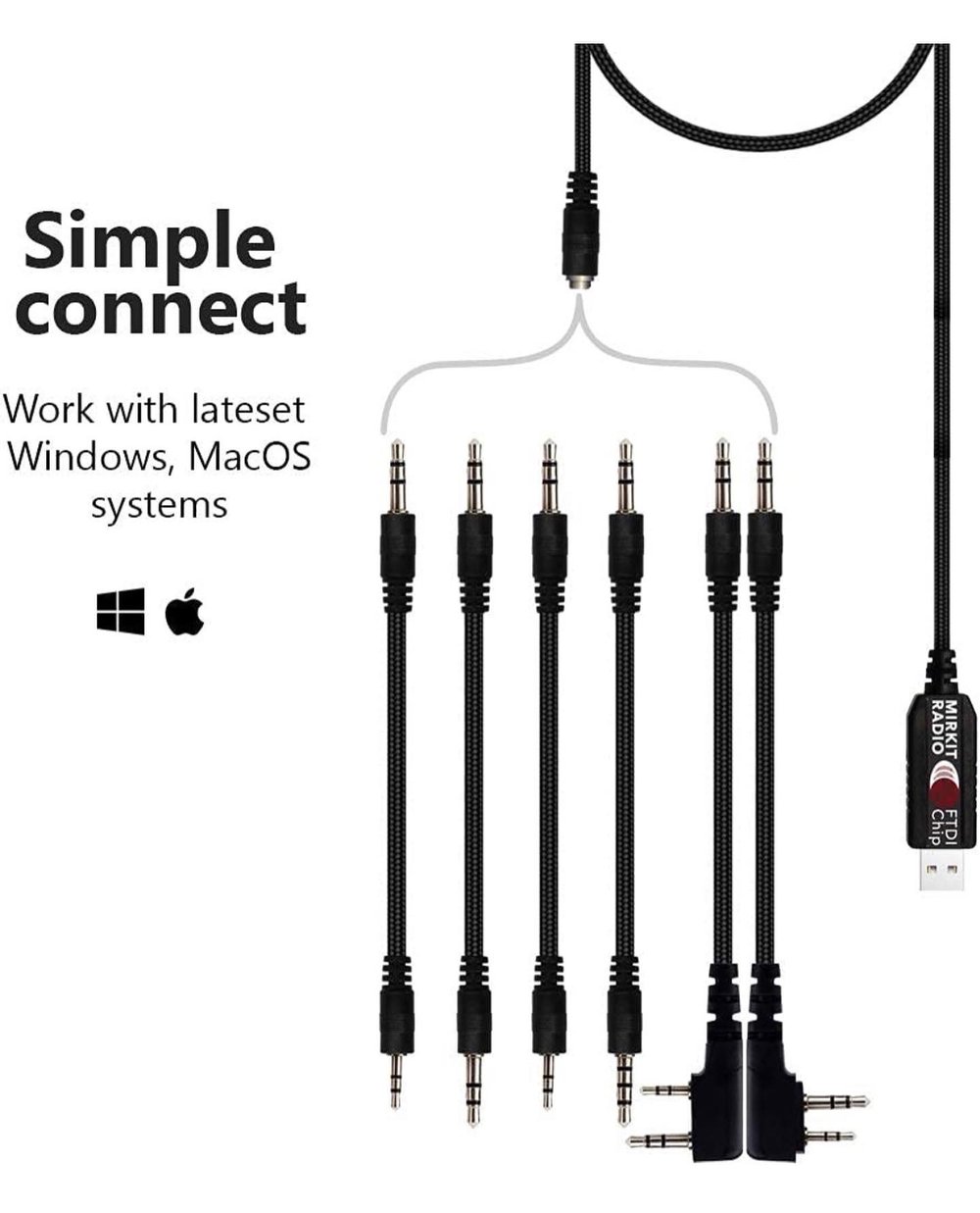 FTDI USB Baofeng Programming Cable