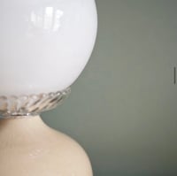 Image 6 of Petite lampe Ceramique  & Opaline