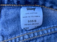 Image 4 of 2000s LEVIS 505 DENIM PANTS / SIZE 30x29