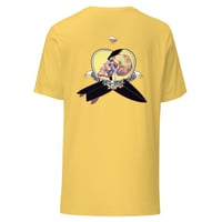 Image 2 of Fauve weeping skull back print Short-Sleeve Unisex T-Shirt
