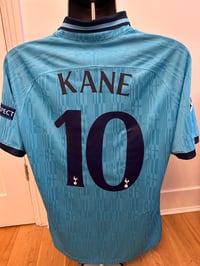 Image 3 of Tottenham Hotspur “KANE 10” 2019/20 Third Shirt + UCL patches (L)