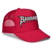 Image 1 of Barbarik Foam Trucker Red