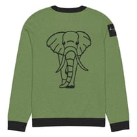 Image 13 of War-momma Knitted crew neck sweater copy copy