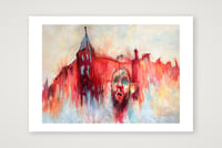 Image 1 of The Stories Raised Surround Me - Fine Art Giclee Print - Framed and Unframed