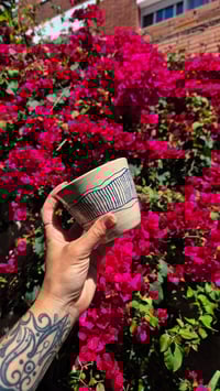 Image 1 of Porcelain Landscape Coffee Cup