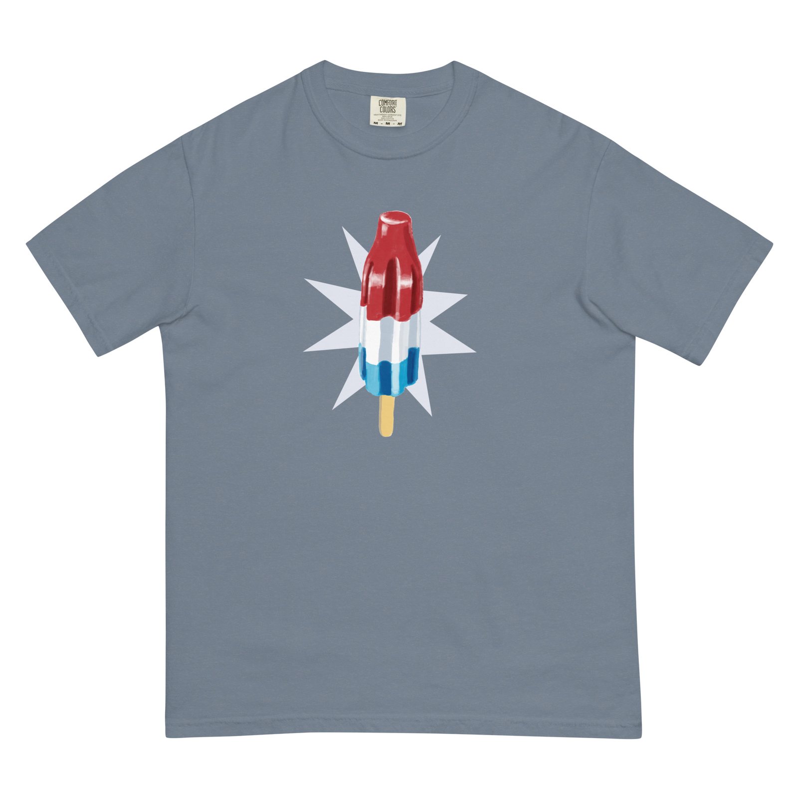 BOMB POP - Men's garment-dyed heavyweight t-shirt | citiesbytheslice