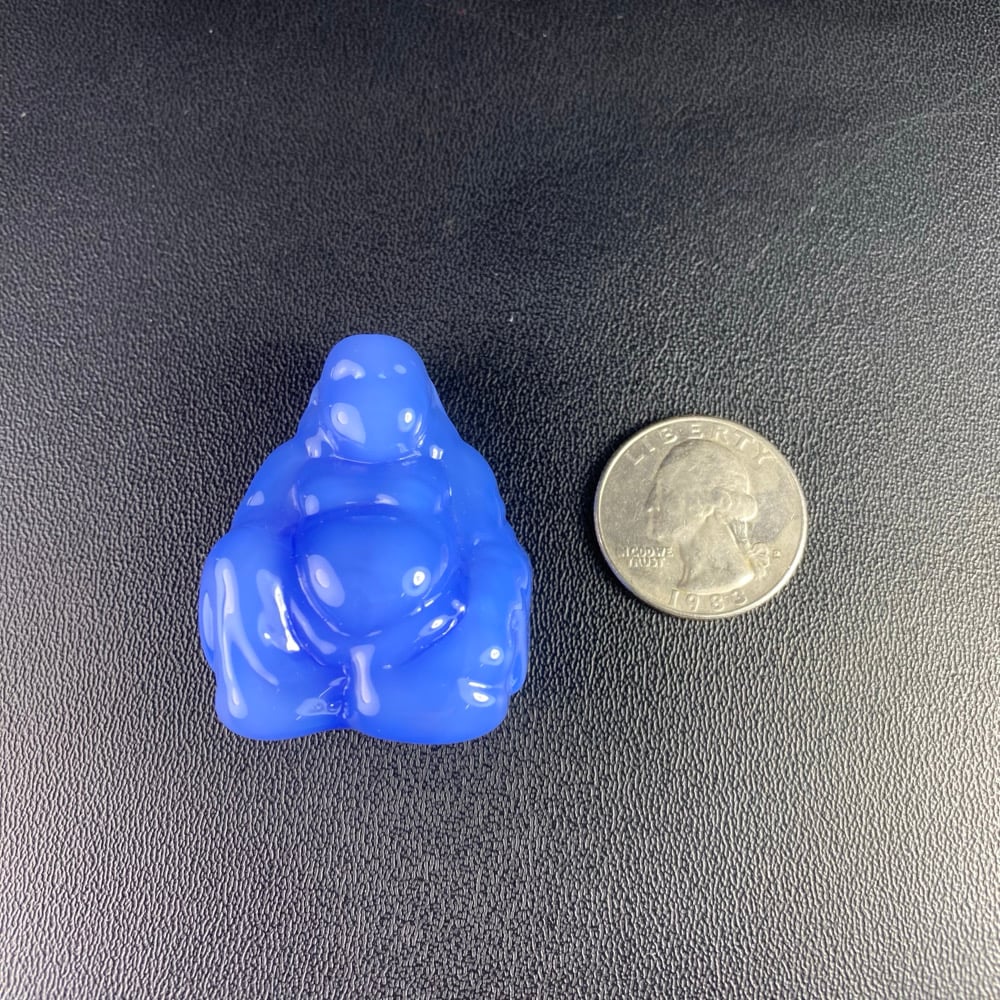 Image of Buddha Pendant - MilkyBlue 