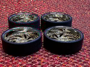 26” Artis forged. Chrome ring w gold center