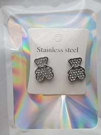 Image 2 of Bear earrings