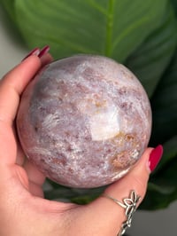 Image 2 of PURPLE SEA JASPER SPHERE -MADAGASCAR-