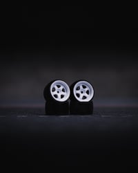 Image 2 of WORK MEISTER S1 - Custom 1/64 Wheels + Ultra-Thin Tires