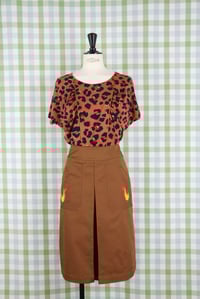 Image 1 of Jupe Fire cognac