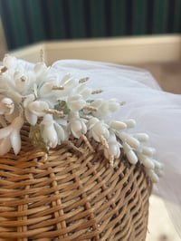 Image 15 of 1950s Wax Flower Veil 