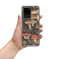 Image 12 of Dark Cottagecore Goth Inspired Vibrant Mushroom Clear Case for Samsung®