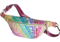 Image 1 of Patchwork Crossbody Fannypack 06