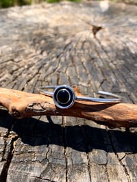 Image 2 of Adjustable Black Onyx Cuff