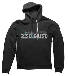 Image of Rise & Grind Hoodie (Black)