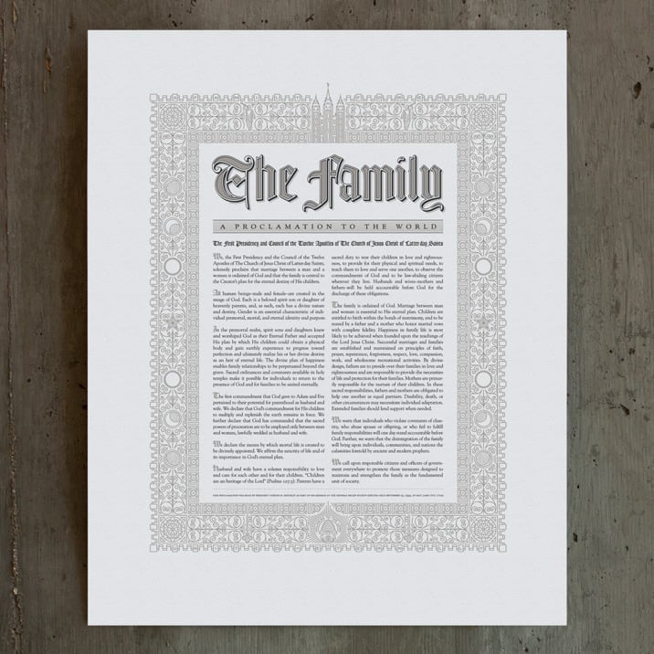 Image of The Family: A Proclamation to the World
