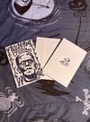 Creepmas card - Frankenstein 