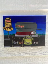 Arby’s 12”x9” acrylic on canvas 