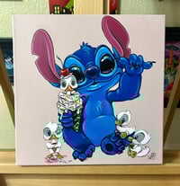 Image 1 of Acrylic Painting- “Snacks and Quacks”