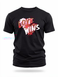 Image 5 of YB Black Love Wins Graphic T-Shirt