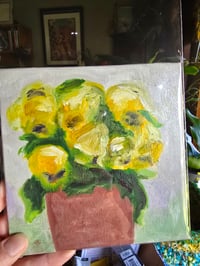 Image 1 of Wilting Yellow Roses Still life 