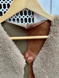Image 5 of Sheepskin Waistcoat - 6