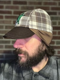 Image 2 of Huckleberry 3 Panel Winter Flannel Cap