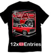 RED CHEVY C10 Giveaway Tshirt