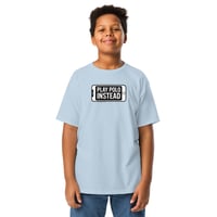 Image 3 of Play Polo Instead Tee - Kids