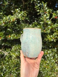 Image 4 of Turquoise lady cutter mug