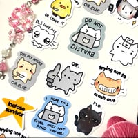 Image 1 of Cartoon stickers