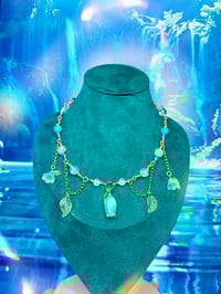 Image 1 of  Bluebell Flower Resin Necklace