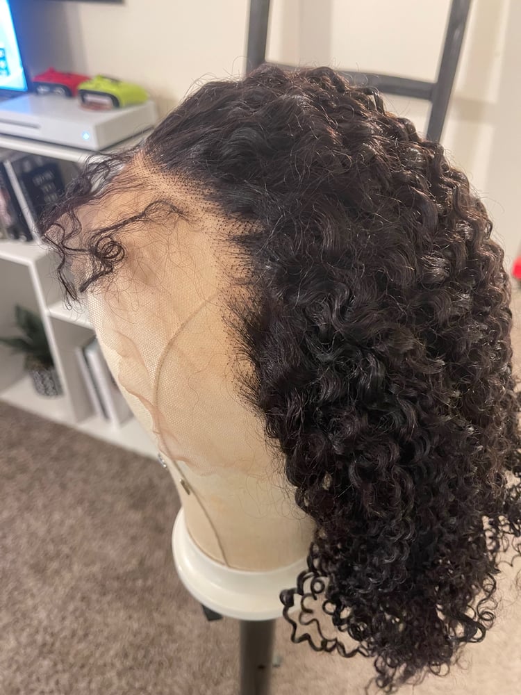 Image of Curly Lace Front Wig 