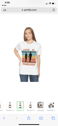 LOVE IS TIMELESS T-SHIRT