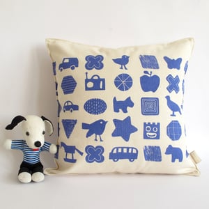 Image of Shapes and Things Nursery Cushion